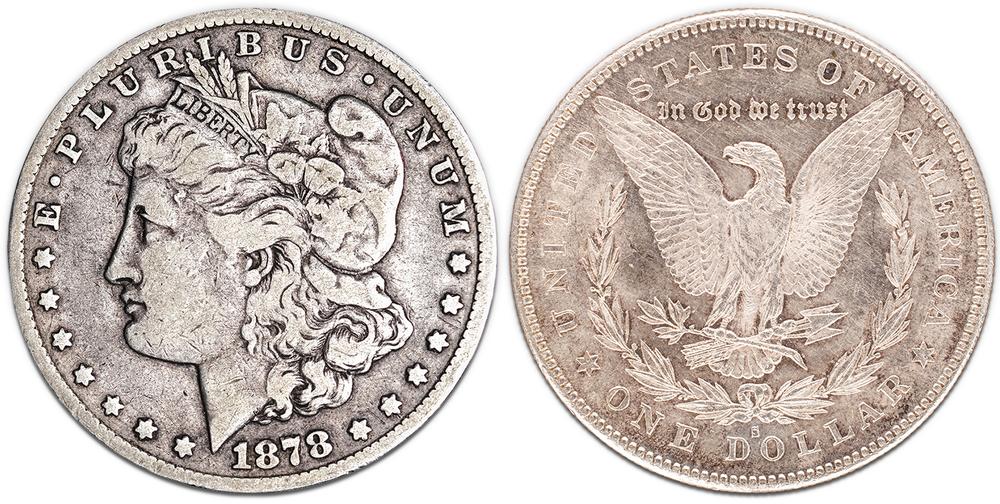 1878 Morgan Silver Dollar Value Guide | Coins & Collections