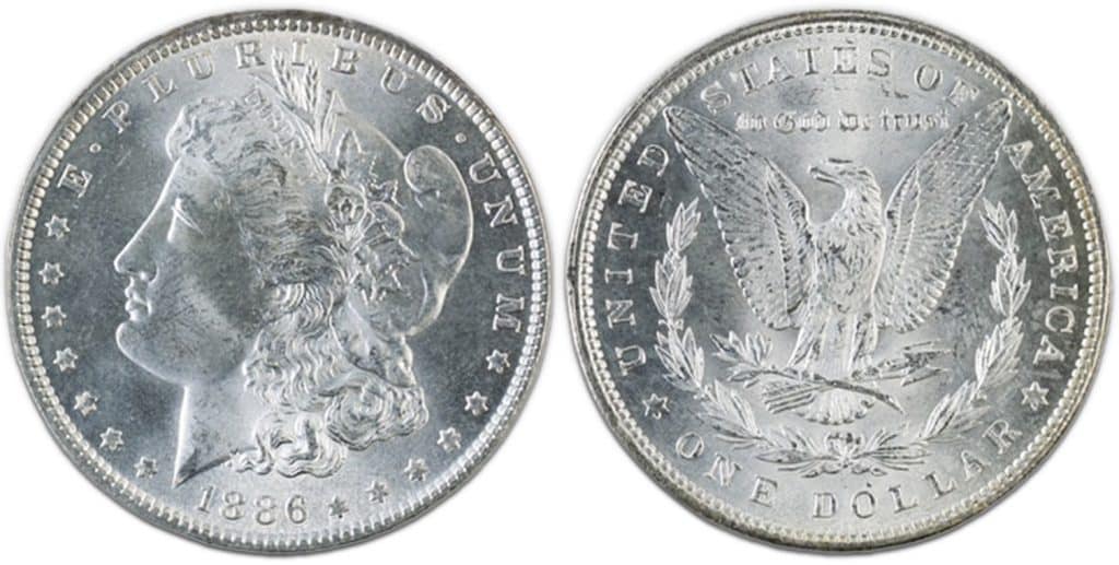 1886 Silver Dollar Value Guide | Coins & Collections