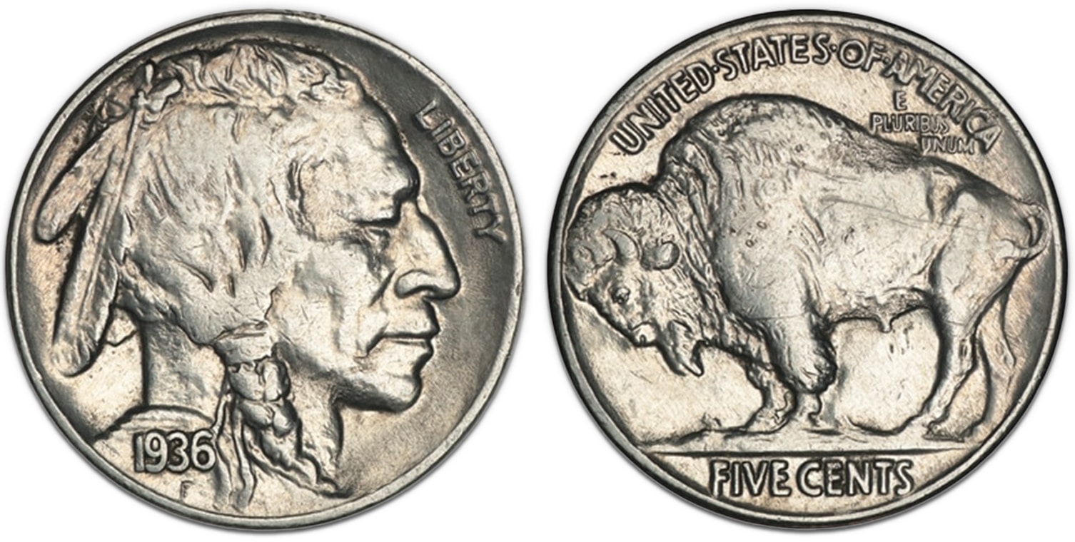 1936 Buffalo Nickel Value Guide