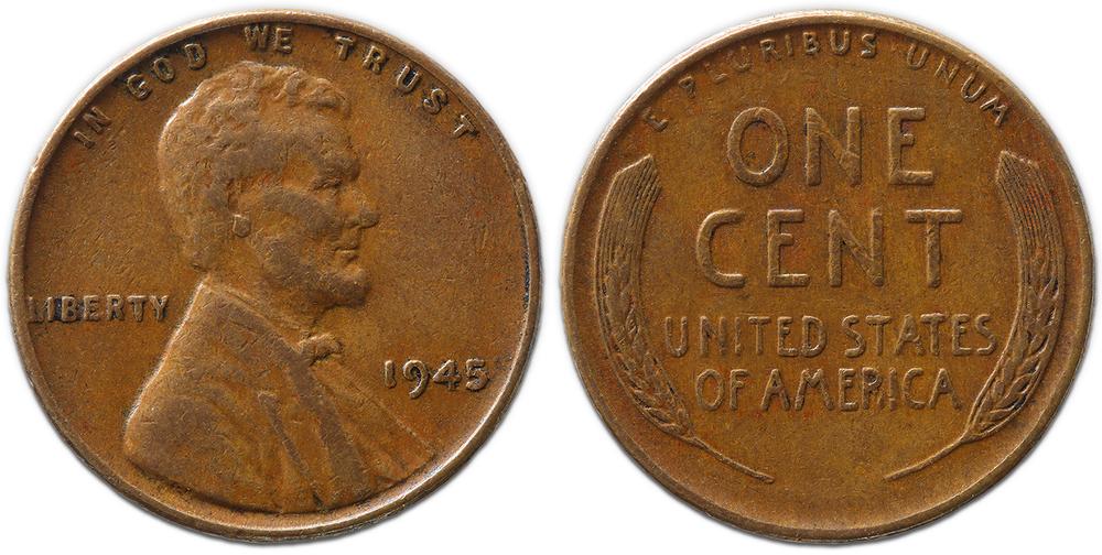 1945 Wheat Penny Value Guide