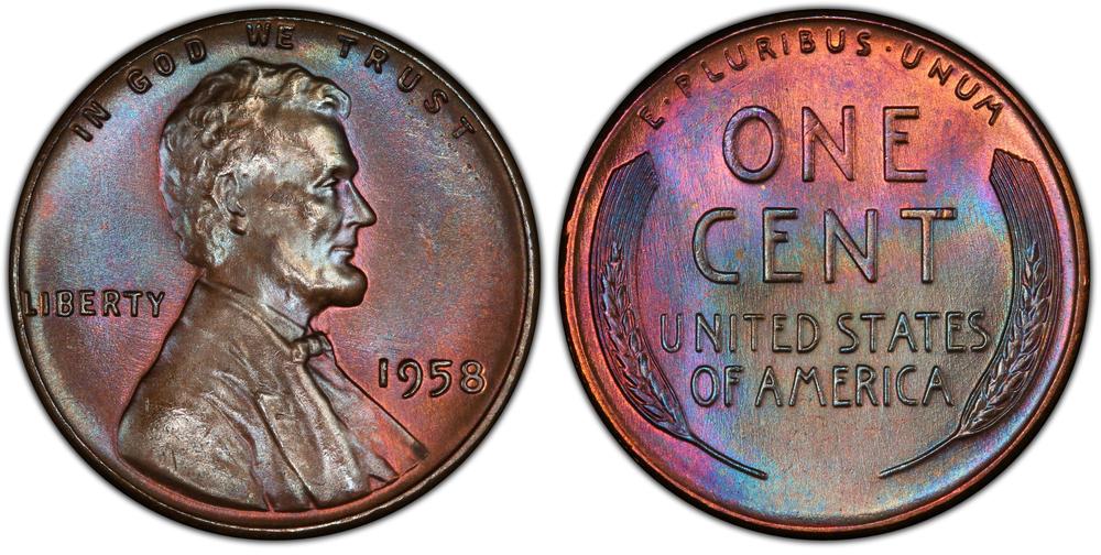 1958 Wheat Penny Value Guide | Coins & Collections