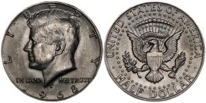 1968 Kennedy Half Dollar Value Guide | Coins & Collections