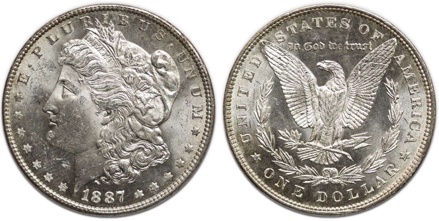 1887 Morgan Silver Dollar Value Guide